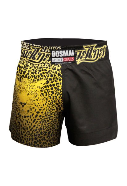 Dosmai Dijital Baskılı Muay Thai Spor Şort MTS217 XL - Altın