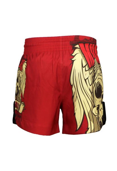 Dosmai Dijital Baskılı Strong Kick Boks Muay Thai Spor Şort MTS212 M - Kırmızı