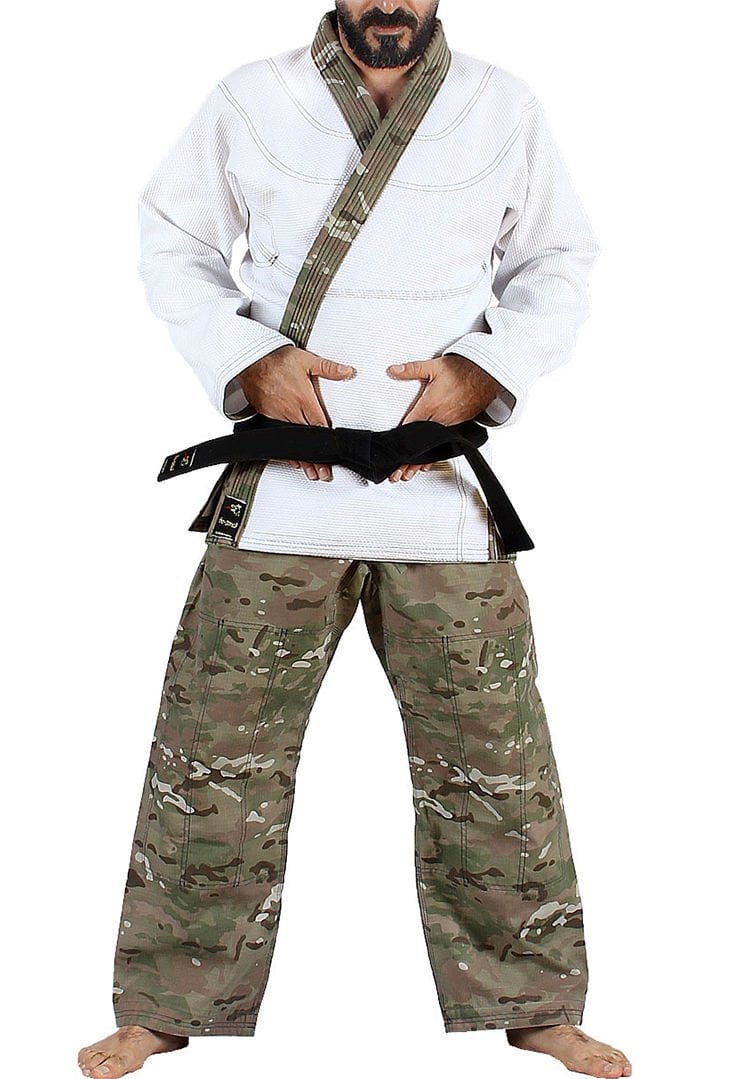 Dosmai  Profesyonel Jijutsu Elbisesi (Astarlı) (Kuşaksız) SB102 180 - Kamuflaj