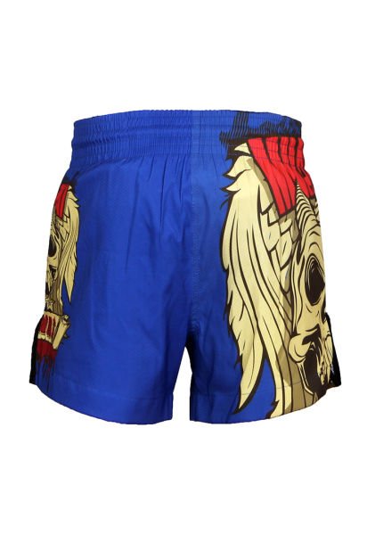 Dosmai Dijital Baskılı Strong Kick Boks Muay Thai Spor Şort MTS212 S - Mavi