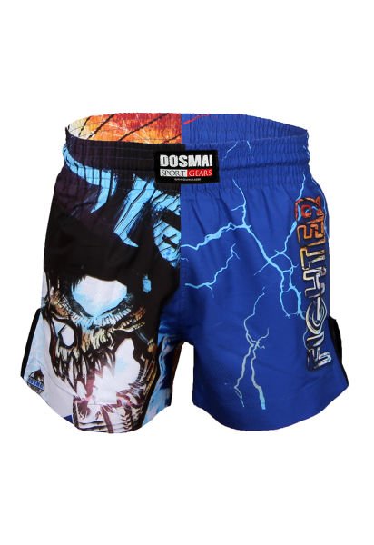 Dosmai Dijital Baskılı Fighter Spor Şort FGS234 XL - Mavi