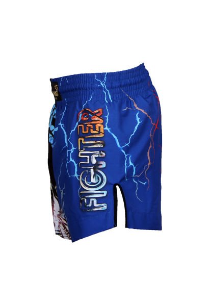 Dosmai Dijital Baskılı Fighter Spor Şort FGS234 XL - Mavi
