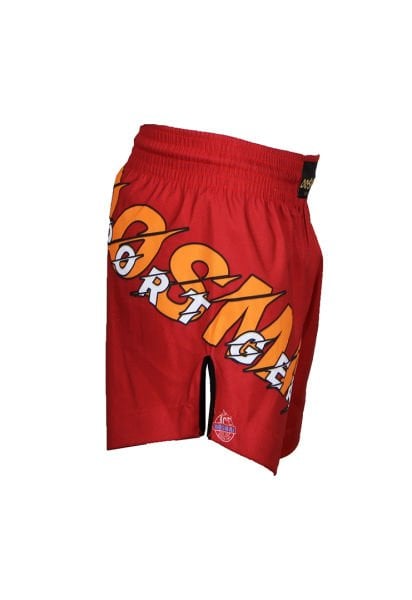 Dosmai Dijital Baskılı Eagle Spor Şort FGS243 XS - Kırmızı
