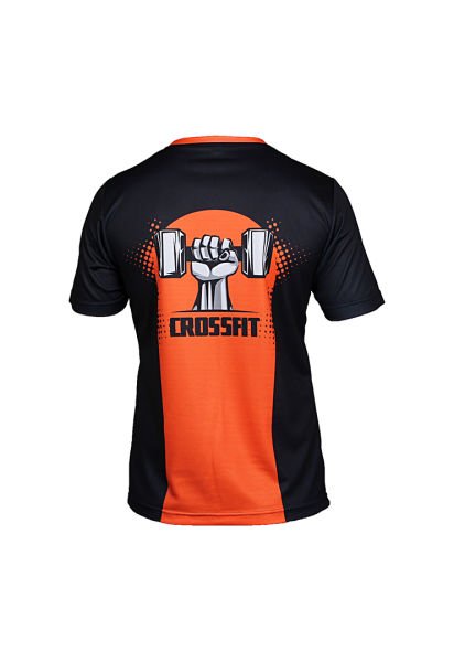 Dosmai Crossfit Dijital Baskılı T-shirt CRT027 Siyah - L