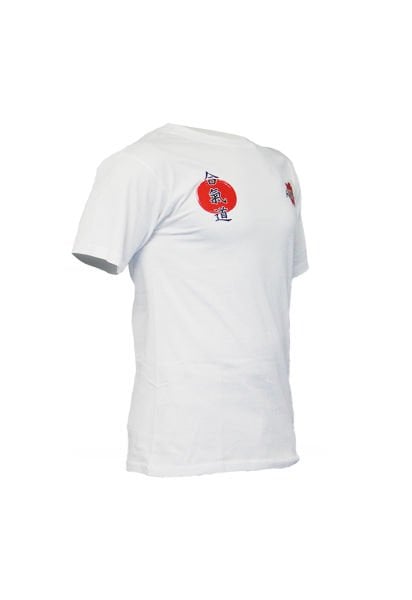 Dosmai Baskılı Aikido Bisiklet Yaka Spor T-Shirt AIT838 XL