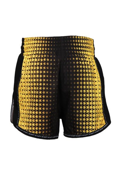 Dosmai Dijital Baskılı Fileli Kickboks Spor Şort KBS239 M - Sarı