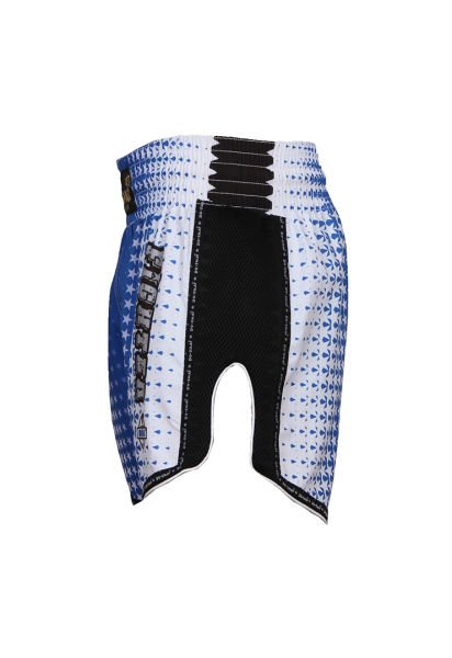 Dosmai Dijital Baskılı Fileli Kickboks Spor Şort KBS239 XS - Mavi