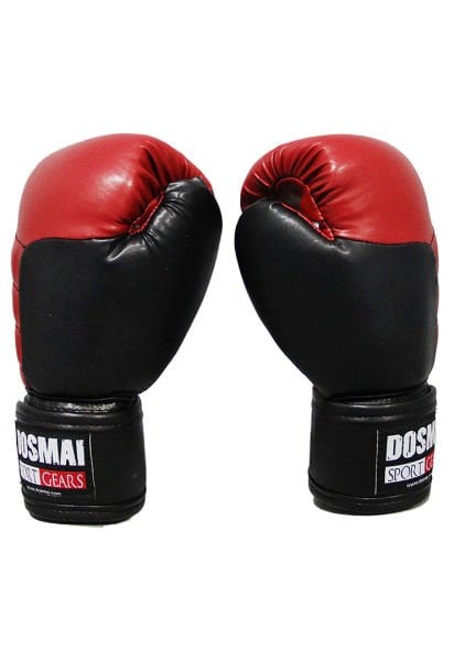 Dosmai Boks Kick Boks Muay Thai Eldiveni EL345 Kırmızı - 12 oz