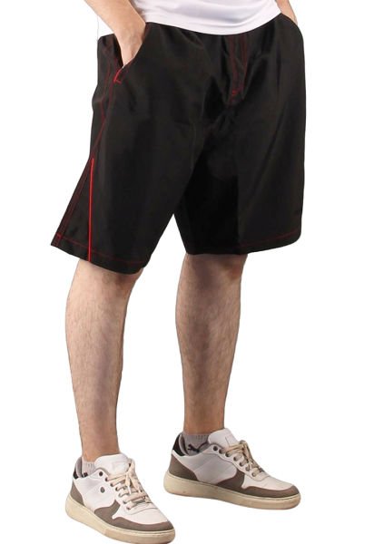 Flex Erkek Cepli Spor Kapri FLX01 Siyah - 6XL