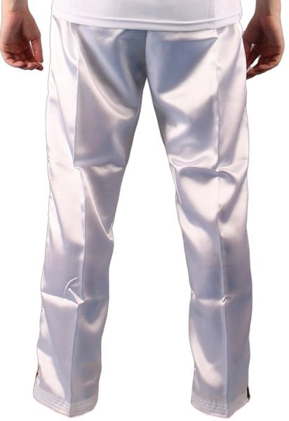 Dosmai Yıldızlı Kick Boks Wushu Pantolonu PA145 Beyaz Siyah - 150 cm