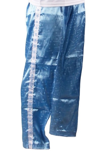 Dosmai Yıldızlı Kick Boks Wushu Pantolonu PA145 Mavi - 190 cm