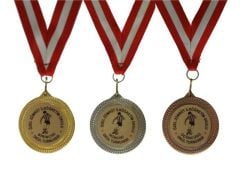 Dosmai Turnuva Müsabaka Madalyası (Özel Baskı Tasarıma Uygun) 5,5 cm DA910 Bronz