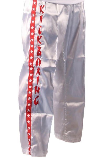 Dosmai Yıldızlı Kick Boks Pantolonu PA150 Beyaz - 190 cm