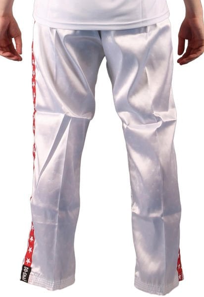 Dosmai Yıldızlı Kick Boks Pantolonu PA150 Beyaz - 190 cm