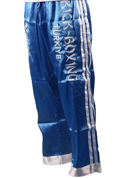 Dosmai Türkiye Nakışlı Kick Boks Pantolonu PA165 Mavi - 150 cm
