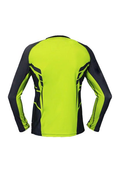 Dosmai Dijital Baskılı Uzun Kollu Long Sleeve Rashguard Spor Shirt RG071 Yeşil - XL