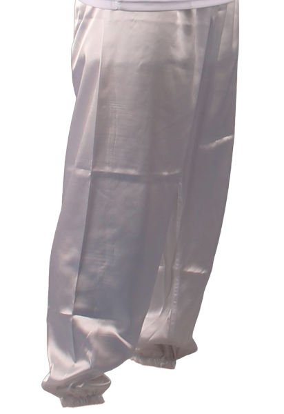Dosmai Lastikli Wushu Pantolonu PA195 Beyaz - 160 cm