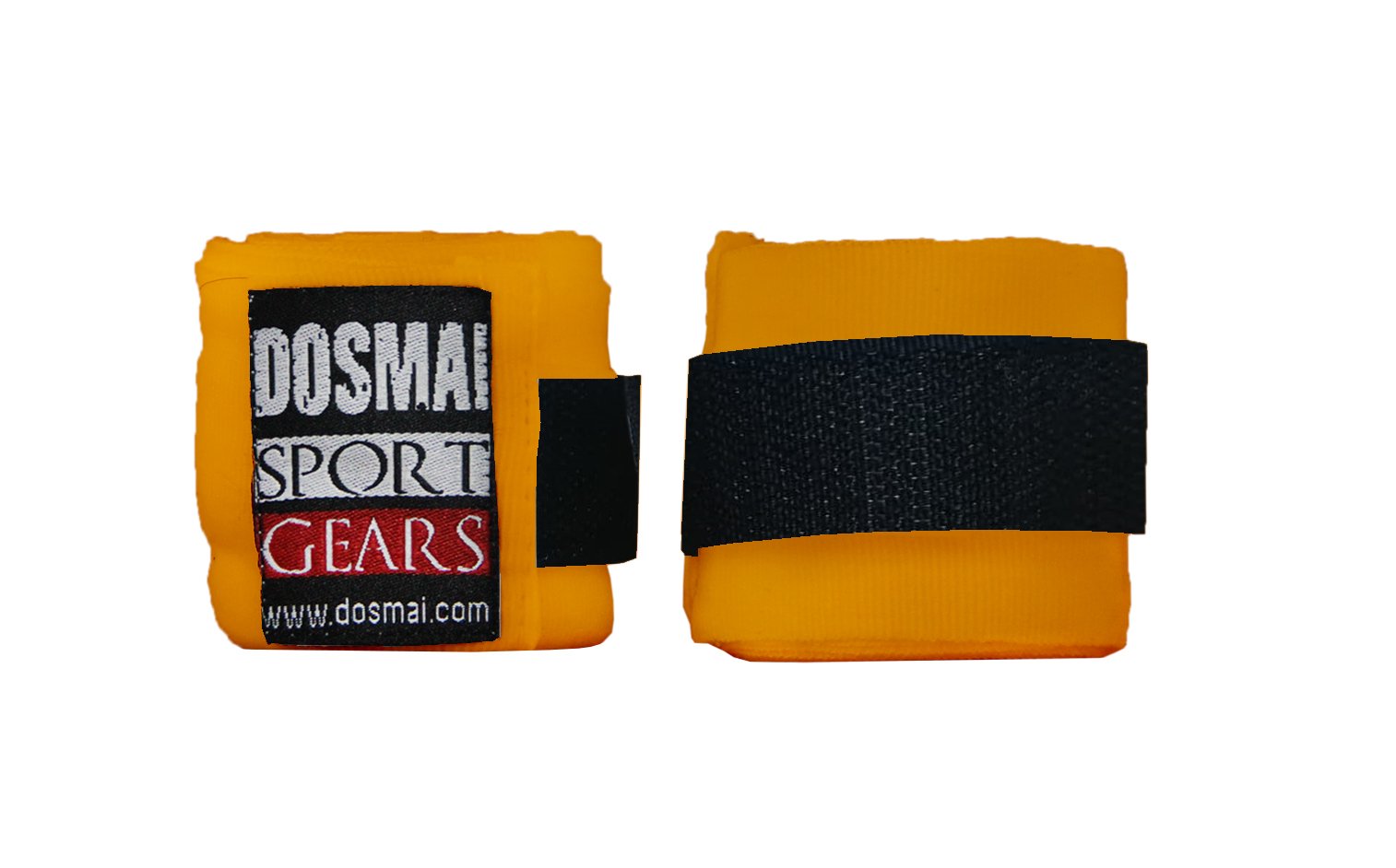 Dosmai Boks Kick Boks Muay Thai El Bilek Bandajı 3,5 m KO360 Sarı