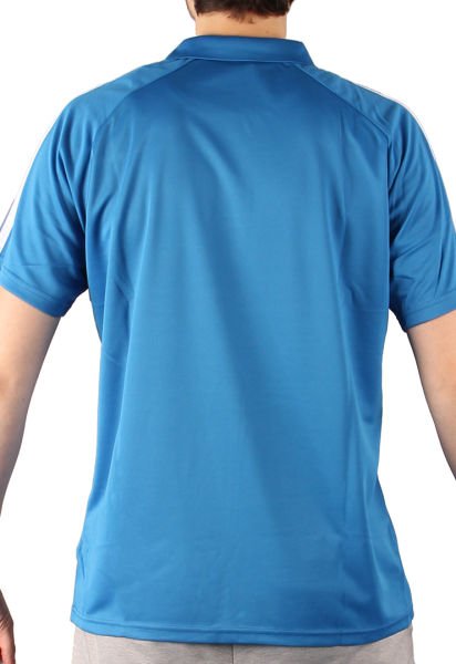 Dosmai Polo Yaka Performans Antrenman Sporcu T-Shirt PYT103 Mavi - XL