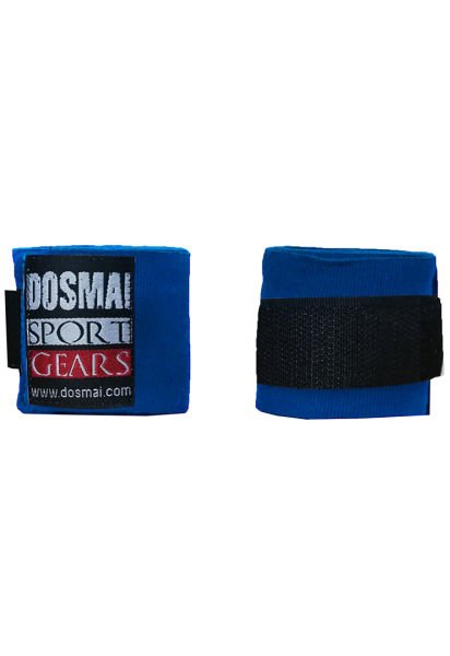 Dosmai Boks Kick Boks Muay Thai El Bilek Bandajı 2,5 m KO364 Mavi