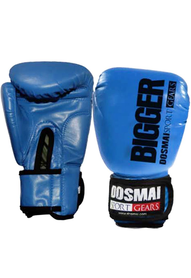 Dosmai Bigger Boks Kick Boks Muay Thai Eldiveni EL343 Mavi - 14 oz