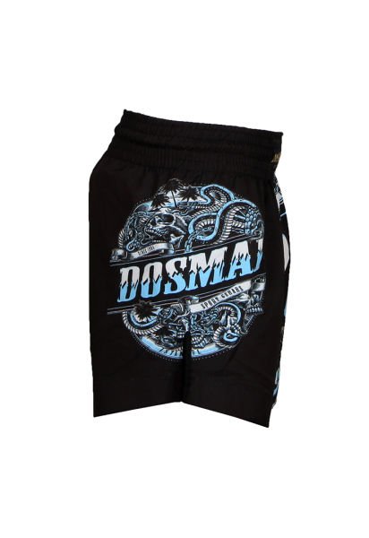 Dosmai Dijital Baskılı Snake Spor Şort FGS238 Siyah Mavi - L