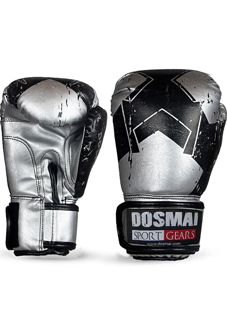 Dosmai Boks Kick Boks Muay Thai Eldiveni EL342 10 Oz - Gri